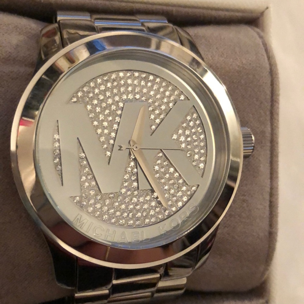Michael Kors Rhinestone Watch - Picture 2 of 8